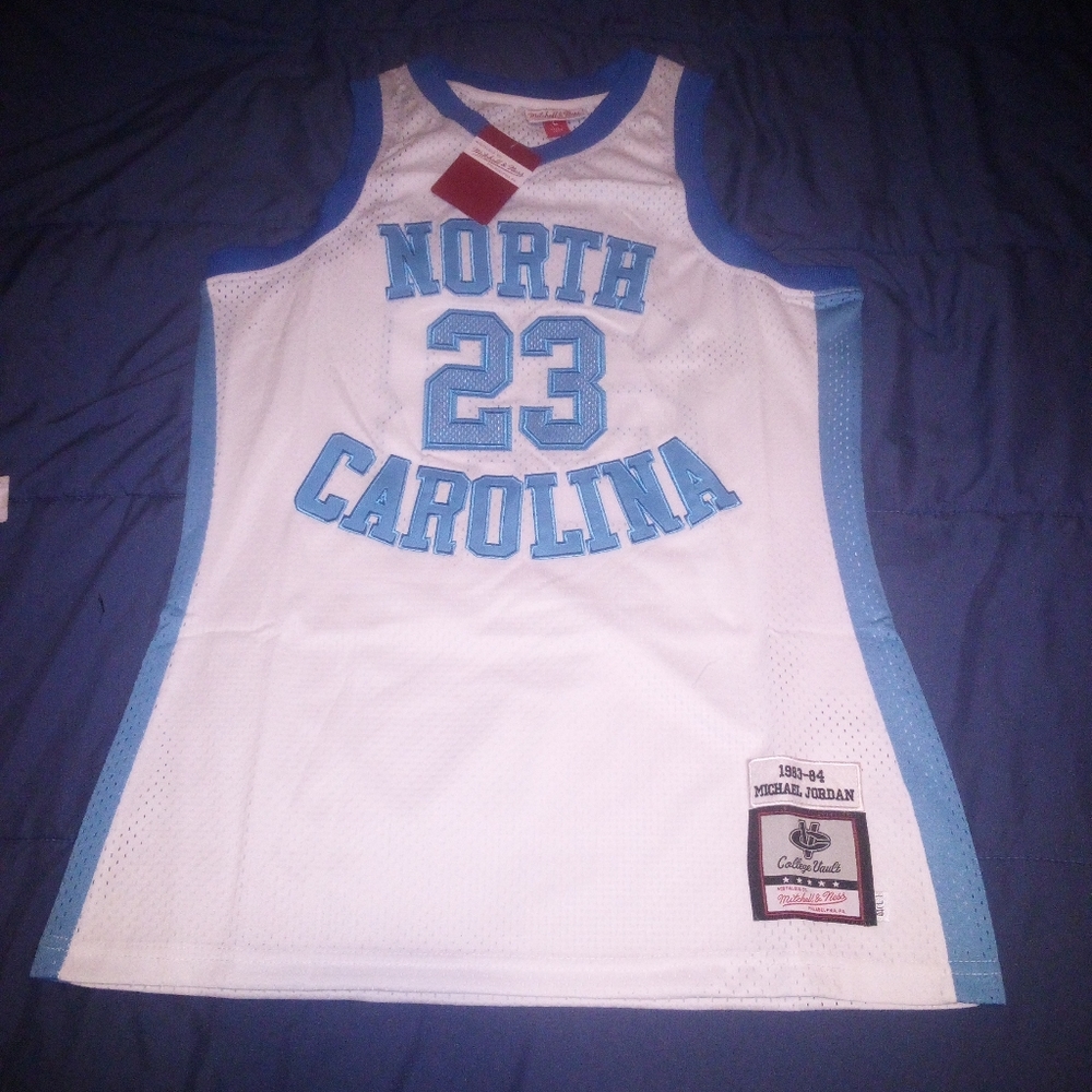 Mitchell and Ness North Carolina Jersey